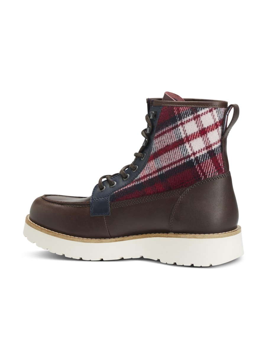 Manner Tommy Hilfiger Boots & Bottinen | Schnurstiefel Dunkelbr.