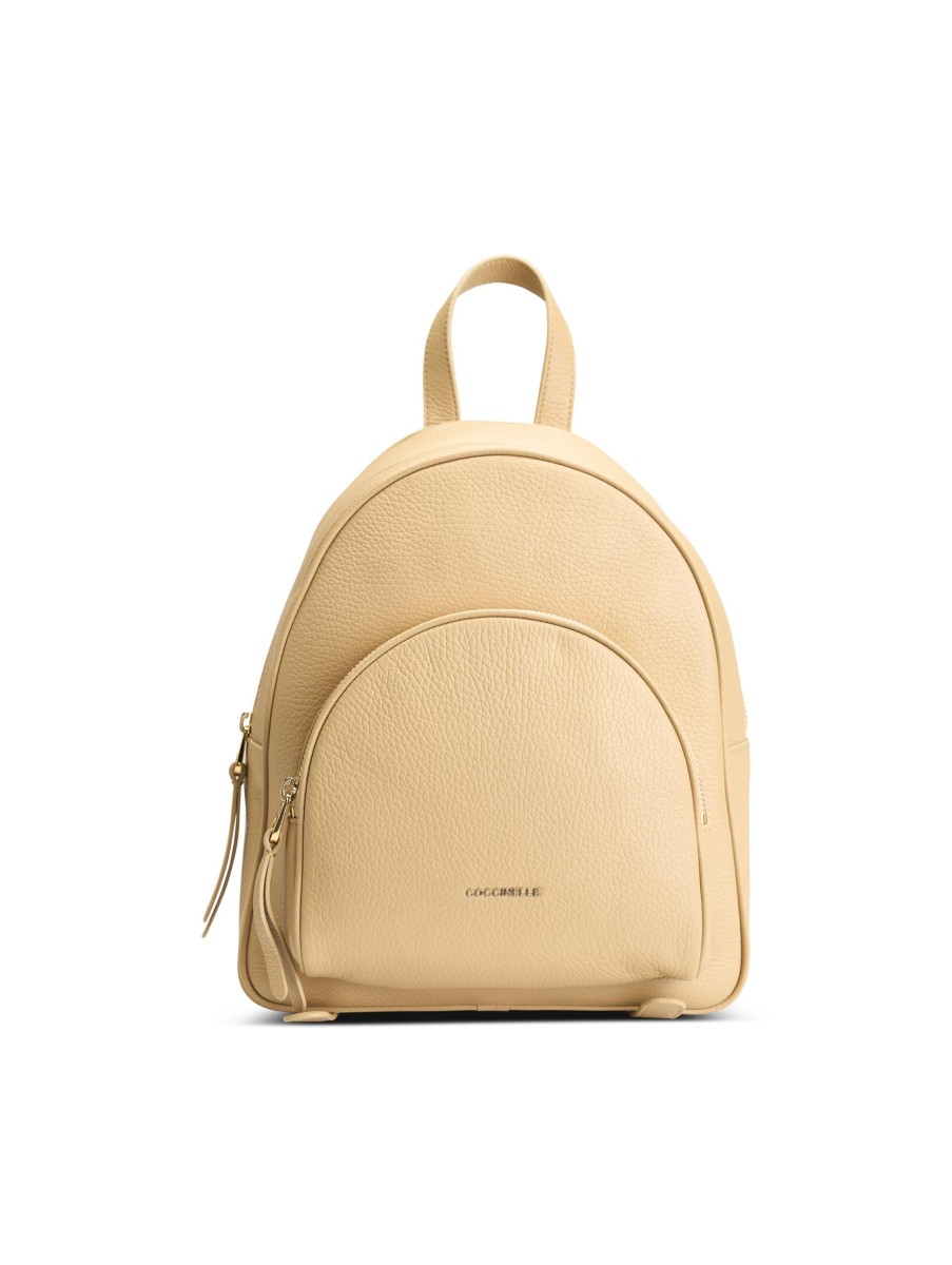 Frauen Coccinelle Taschen | Rucksack Beige