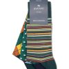 Manner Paul Kehl Wasche & Loungewear | Socken Im 3Er Pack Grun