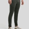 Manner Replay Hosen | Chino Im Slim Fit Zeumar Oliv