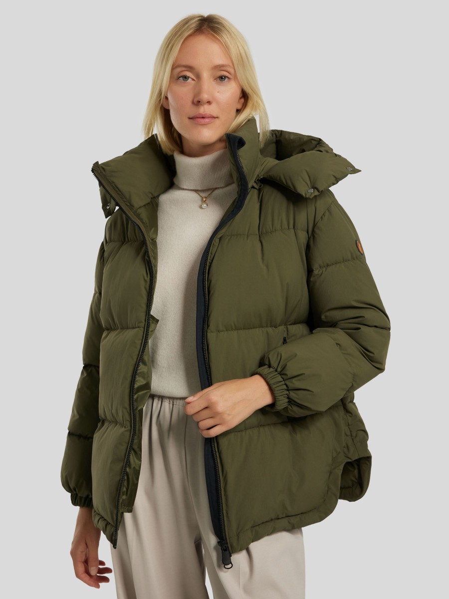 Frauen Save the Duck Jacken | Steppjacke Aida Oliv