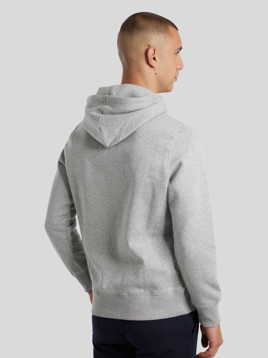 Manner Gant Hoodies & Sweatshirts | Hoodie Mit Logo Grau