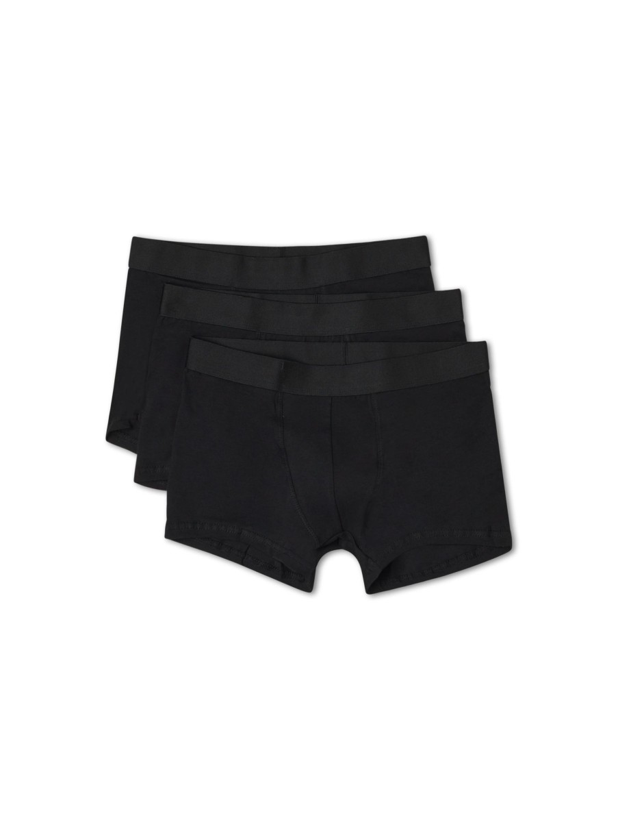 Manner Paul Kehl Wasche & Loungewear | Boxershorts 3Er Set Schwarz