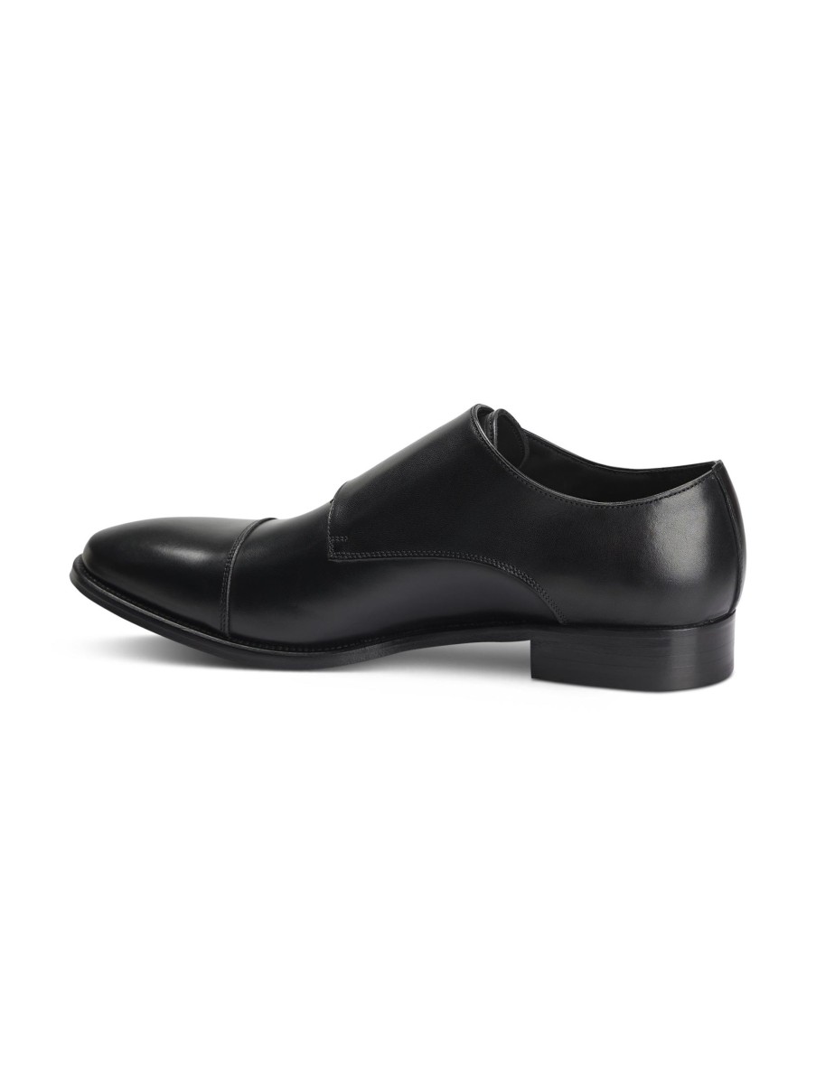 Manner Paul Kehl Business-Schuhe | Double Monk Schwarz