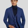 Manner BOSS Men Anzuge | Anzug 3-Teilig Im Extra Slim Fit Indigo