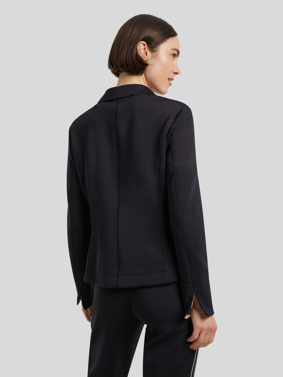 Frauen Marc Cain Blazer | Sportlicher Blazer Schwarz