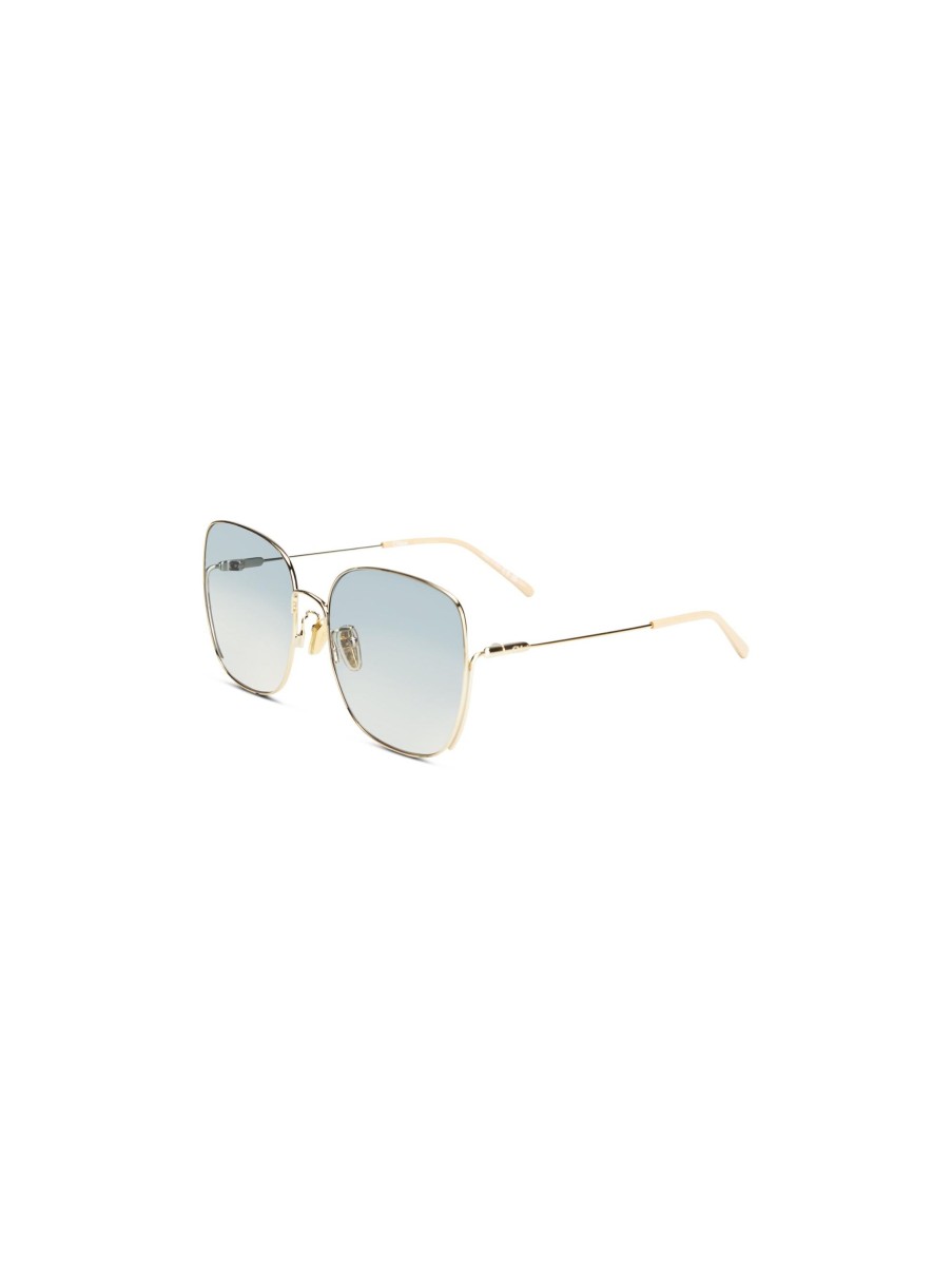 Frauen Chloé Sonnenbrillen | Sonnenbrille Gold