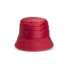 Frauen Save the Duck Hute & Mutzen | Bucket Hat Mit Steppung Rot