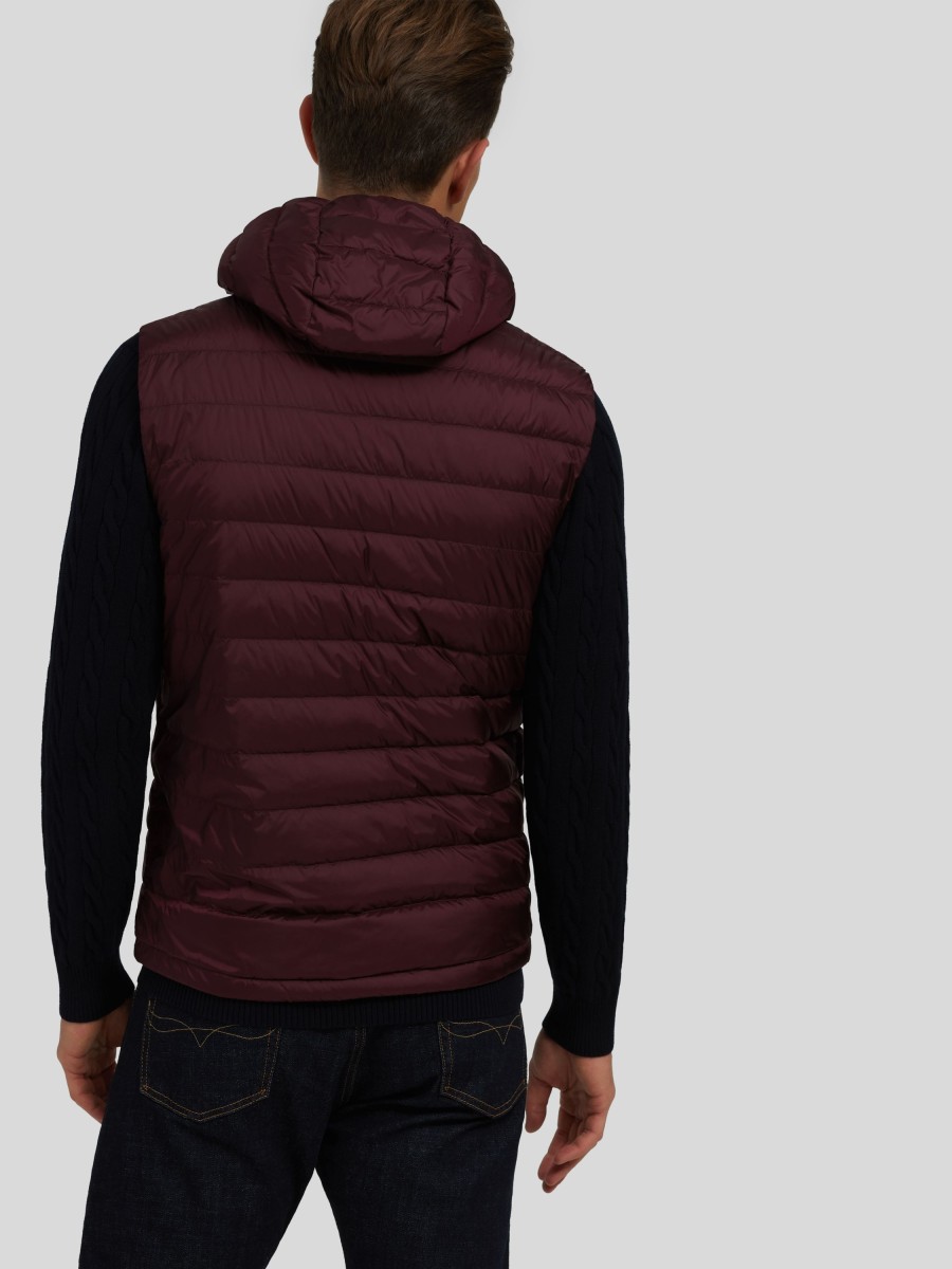 Manner Paul & Shark Gilets & Westen | Daunenweste Bordeaux