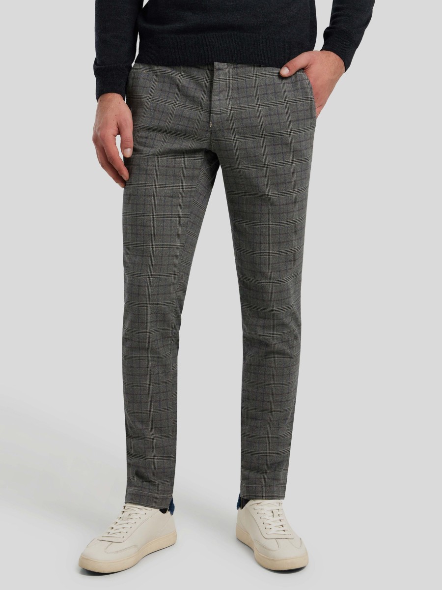 Manner Mason Hosen | Chino Im Slim Fit Milano Grau