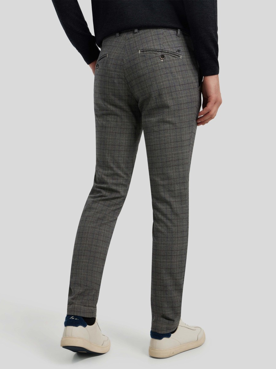 Manner Mason Hosen | Chino Im Slim Fit Milano Grau