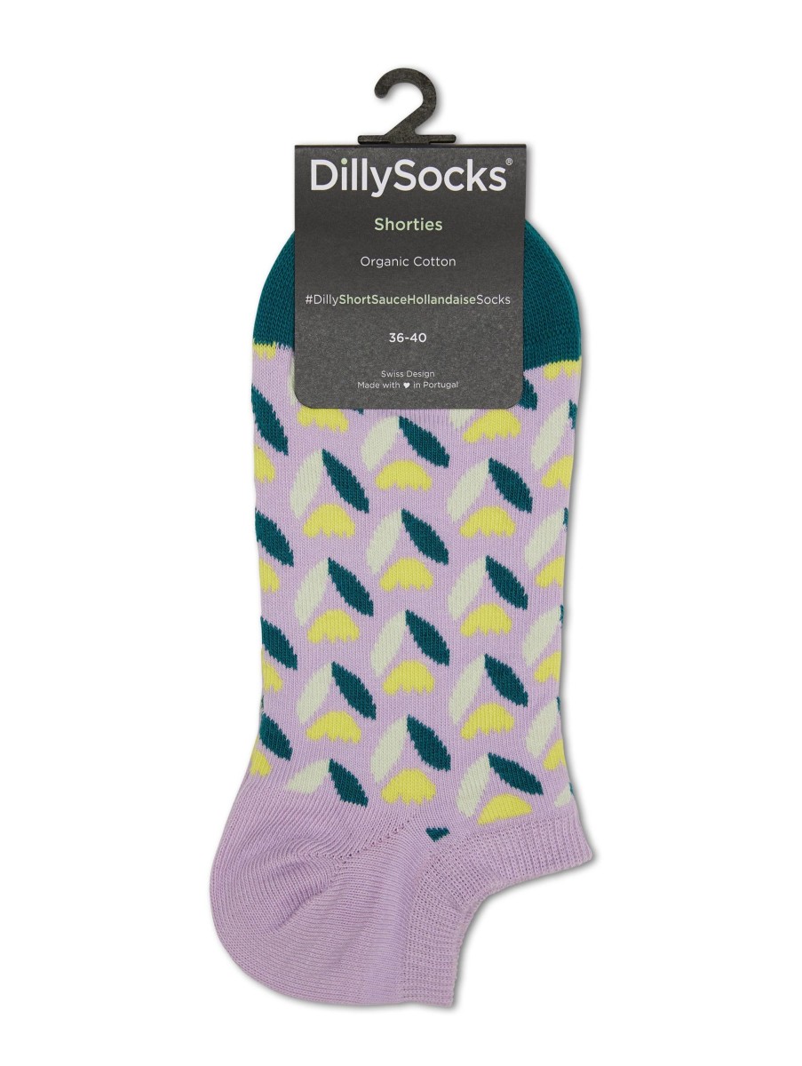 Frauen Dilly Socks Wasche & Loungewear | Socken Sauce Hollondais Lila