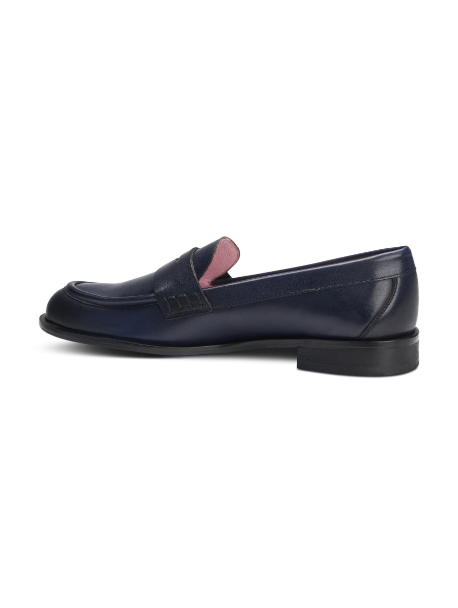 Frauen Castellano Halbschuhe | Loafer Marine