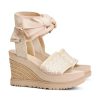 Frauen Ugg Sandalen & Sandaletten | Wedges Ecru