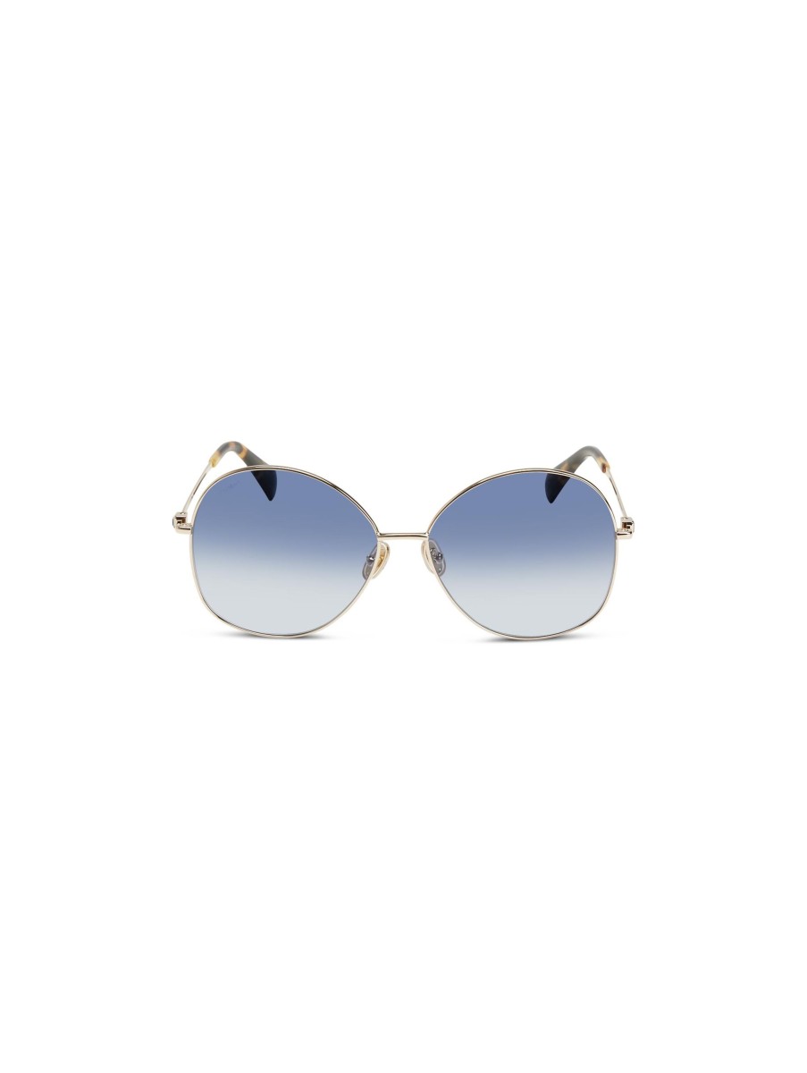 Frauen Max Mara Studio Sonnenbrillen | Sonnenbrille Gold