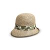 Frauen Seeberger Hute & Mutzen | Cloche Mit Band Khaki