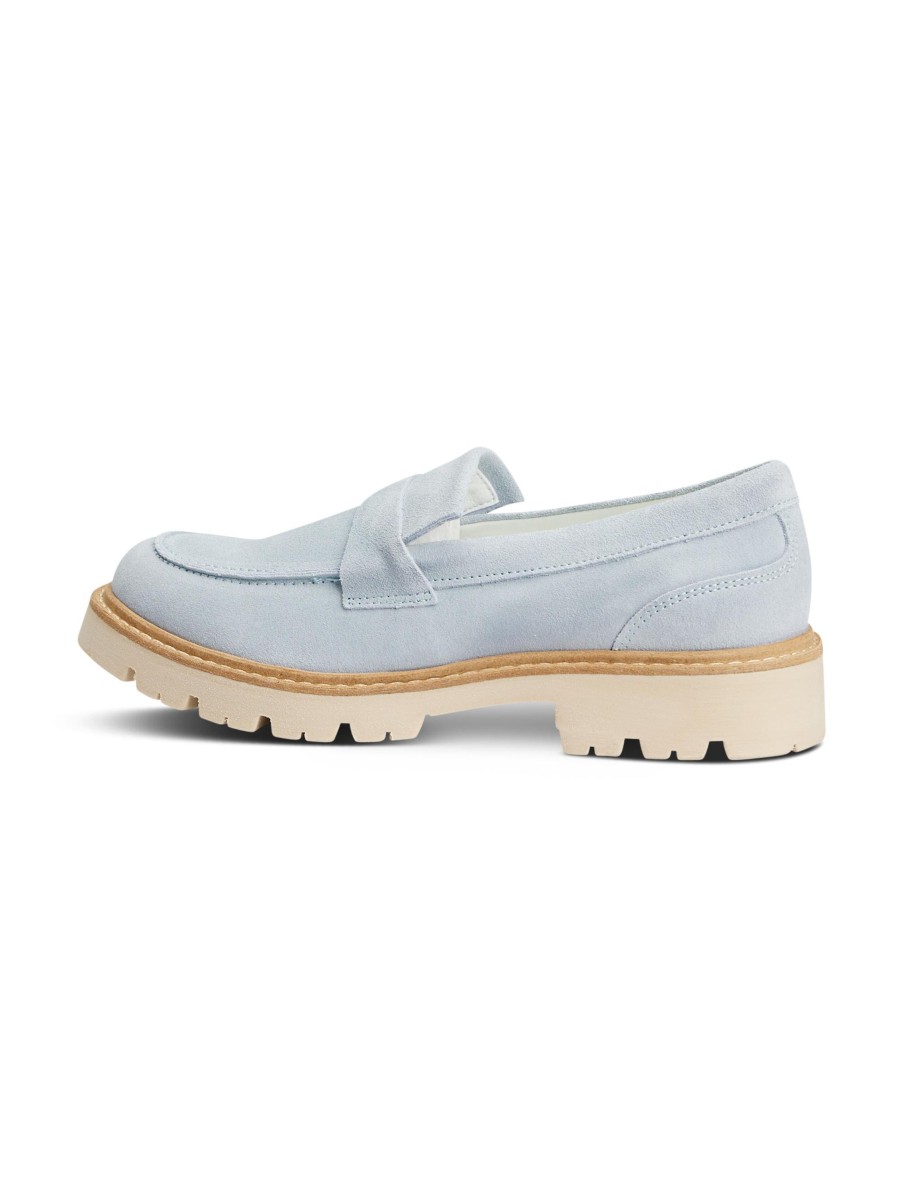 Frauen Paul Kehl Halbschuhe | Loafer Hellblau