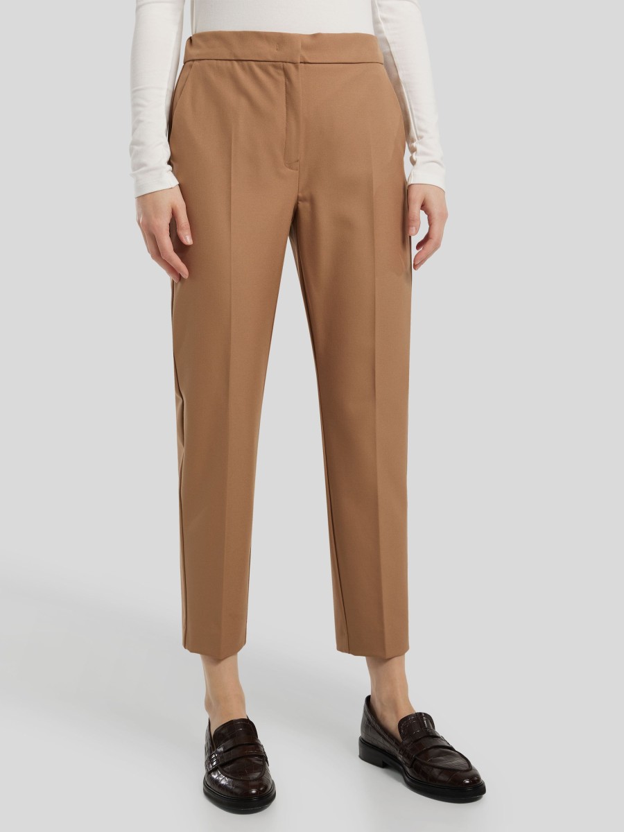 Frauen iBlues Anzuge | Hose Pianta Camel