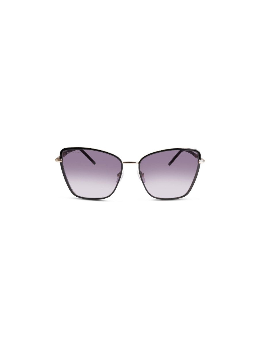 Frauen Longchamp Sonnenbrillen | Sonnenbrille Schwarz