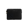 Frauen Maison Heroine Portemonnaies & Etuis | Laptoptasche Aus Kunstleder Jamie 13' Schwarz