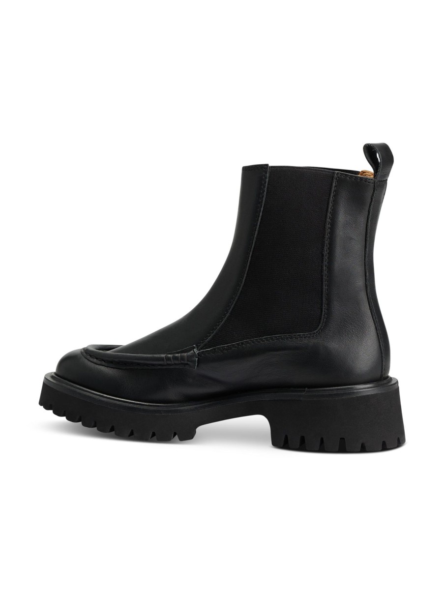 Frauen Pedro Miralles Boots & Stiefeletten | Chelsea Boots Schwarz