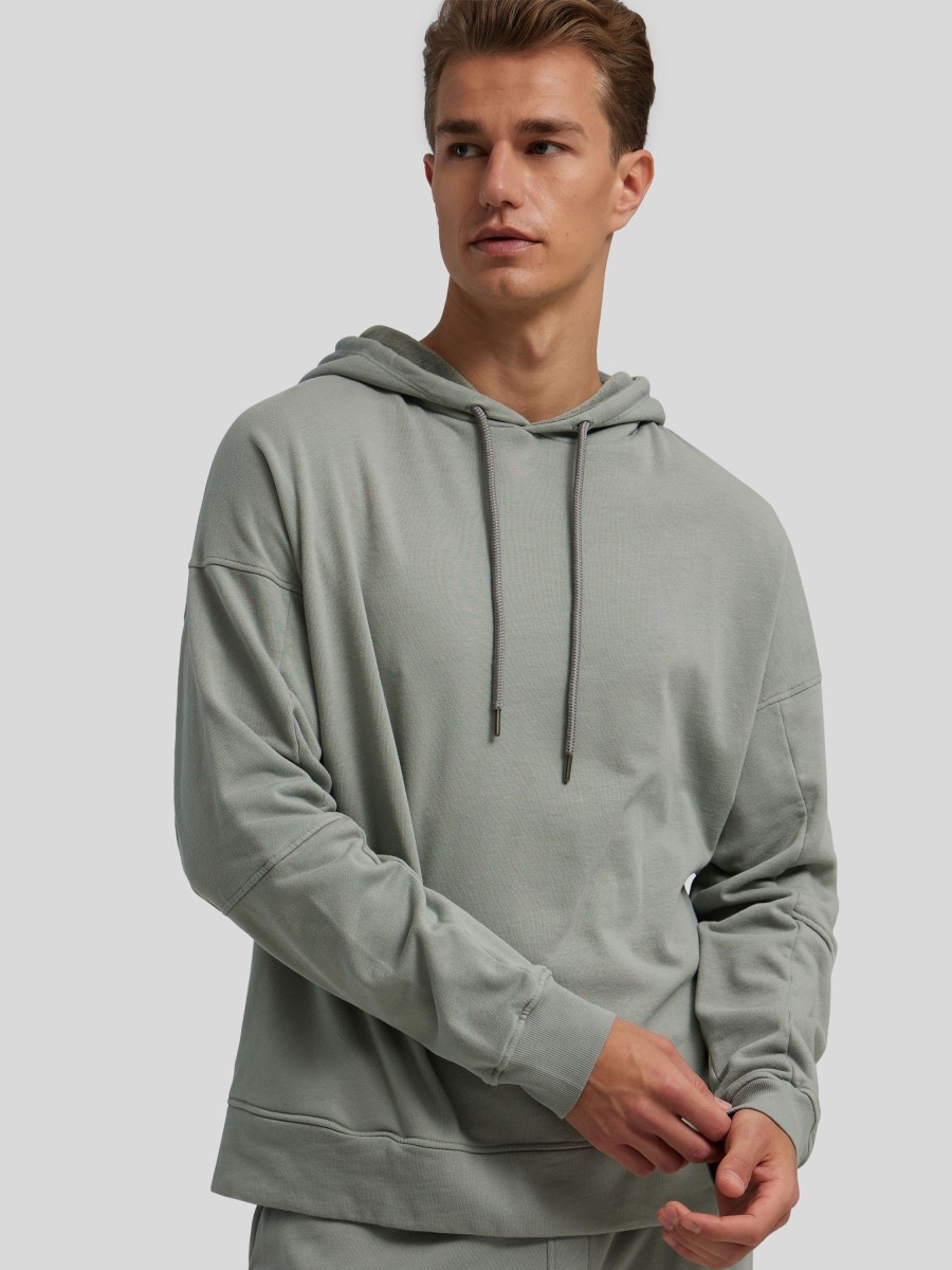 Manner Juvia Hoodies & Sweatshirts | Hoodie Aus Fleece-Material Mint