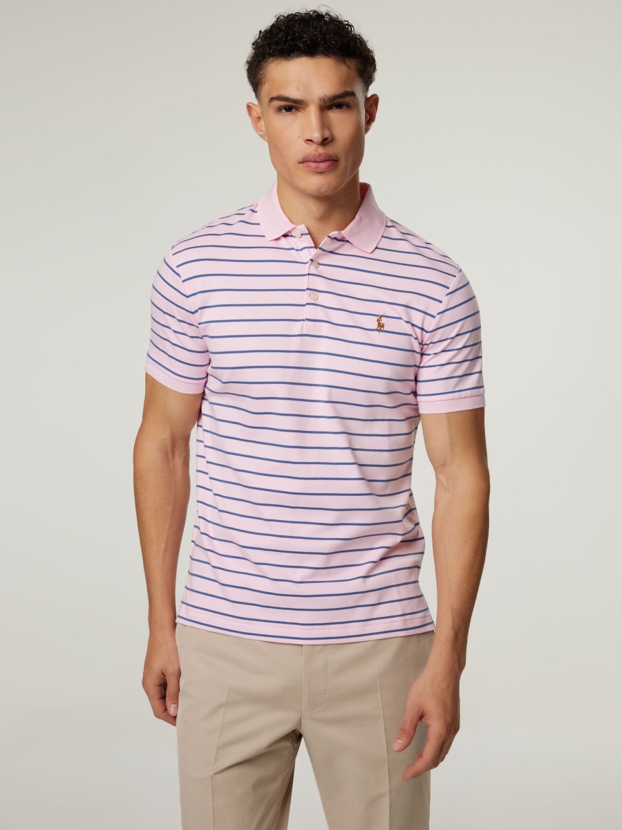 Manner Polo Ralph Lauren Men Polo-Shirts | Polo-Shirt Im Slim Fit Marine