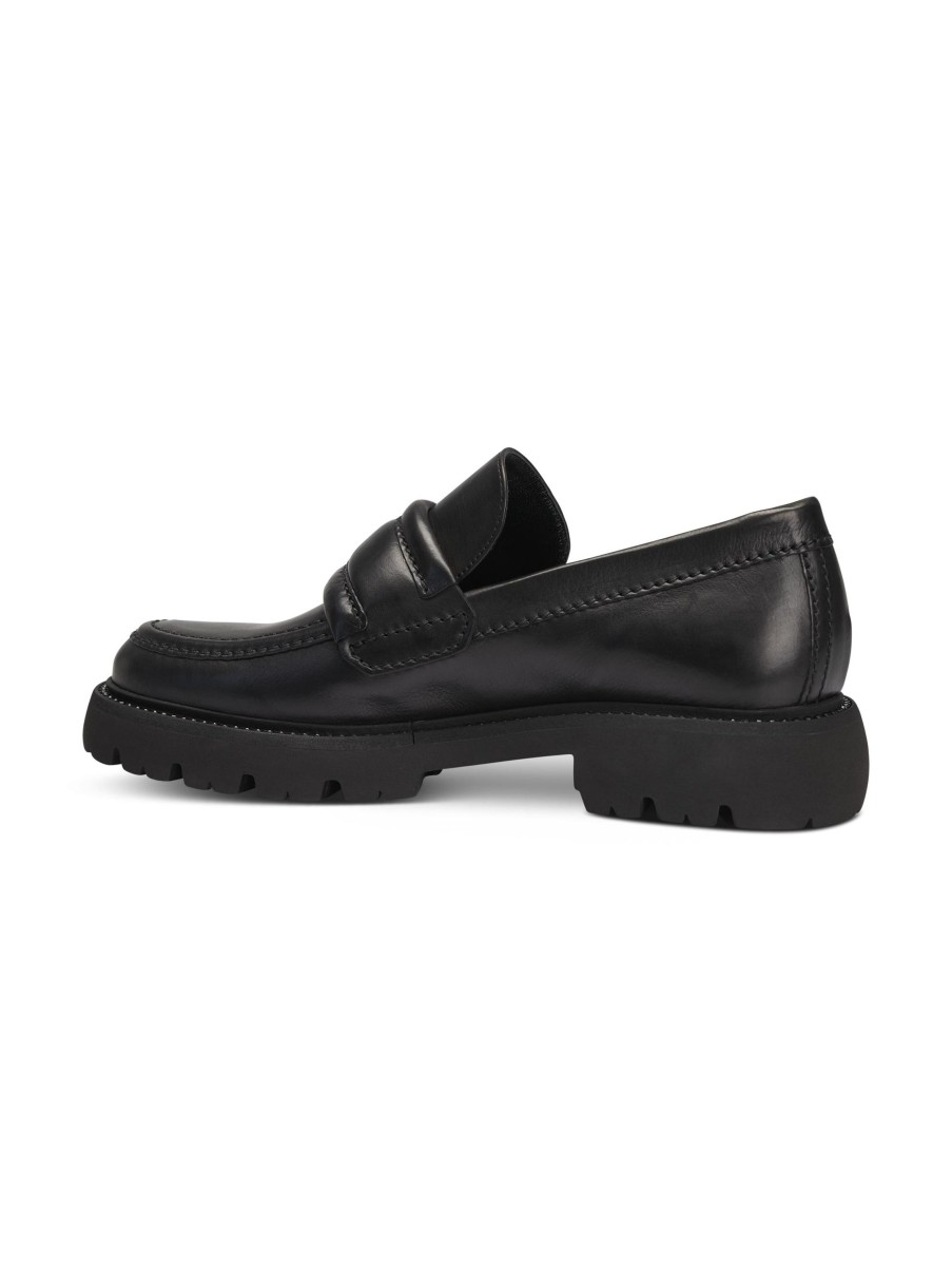 Frauen Kennel&Schmenger Halbschuhe | Loafer Soft-Calf-Leder Schwarz