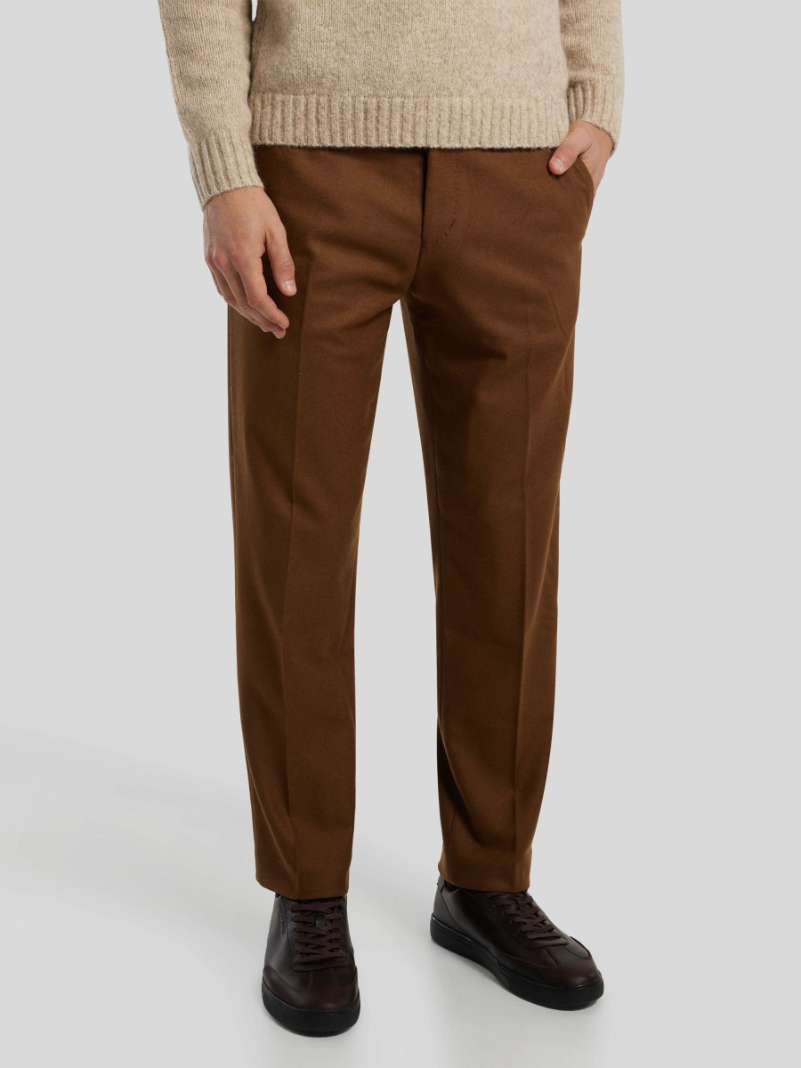 Manner Tiger of Sweden Hosen | Businesshose Tense Camel