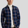 Manner Scotch & Soda Men Hemden | Hemd Mit Karo Marine