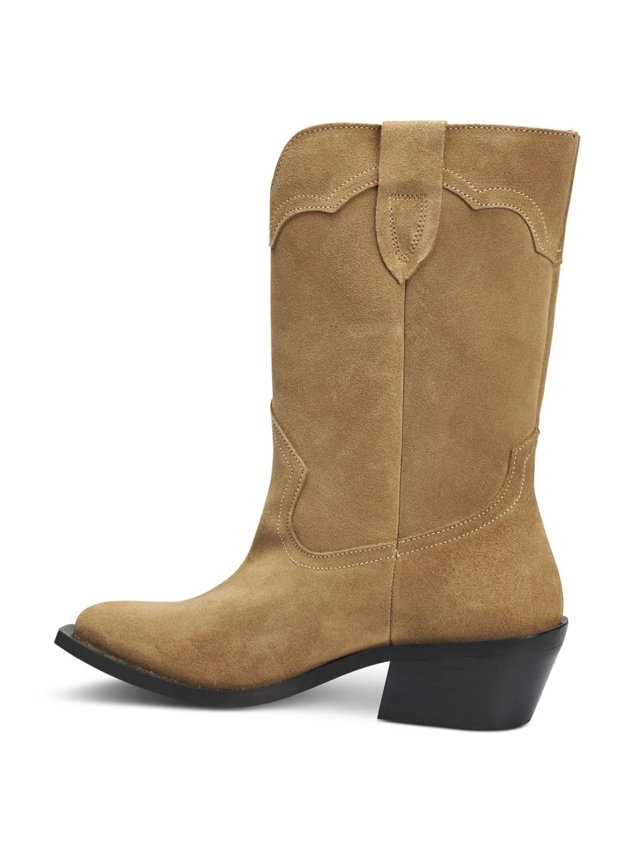 Frauen Pauline Stiefel | Cowboy Stiefel Beige