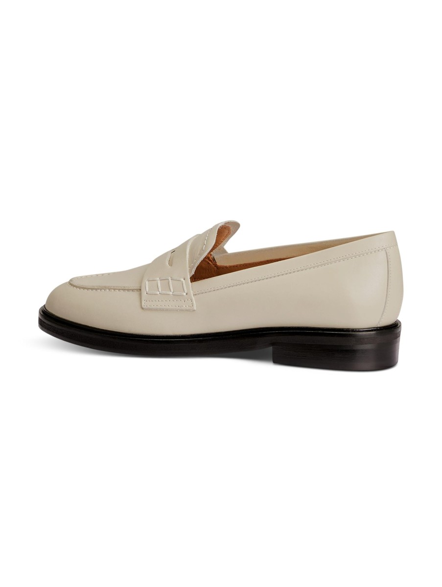 Frauen Flattered Halbschuhe | Loafer Sara Ecru