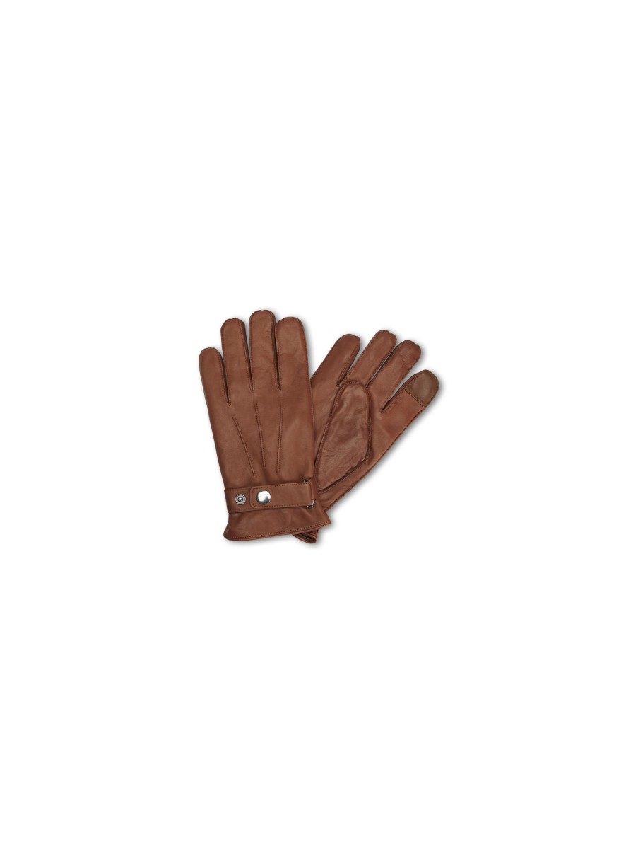 Manner Paul Kehl Handschuhe | Handschuhe Mit Riegel Cognac