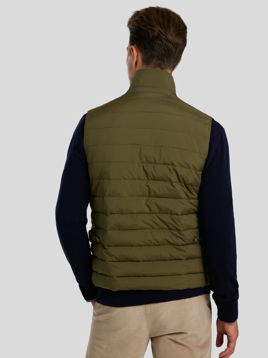 Manner Paul Kehl Gilets & Westen | Steppweste Oliv