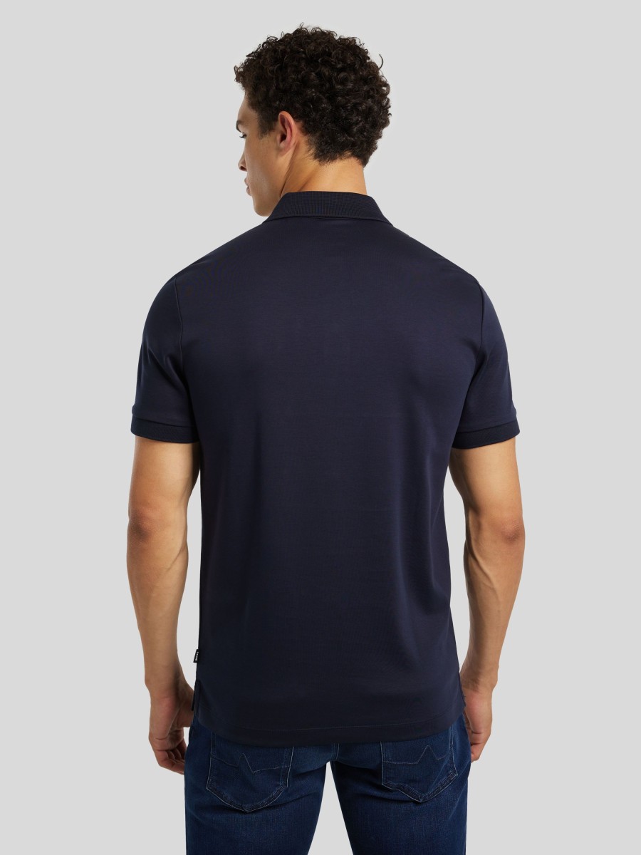 Manner BOSS Men Polo-Shirts | Polo-Shirt Parlay Marine