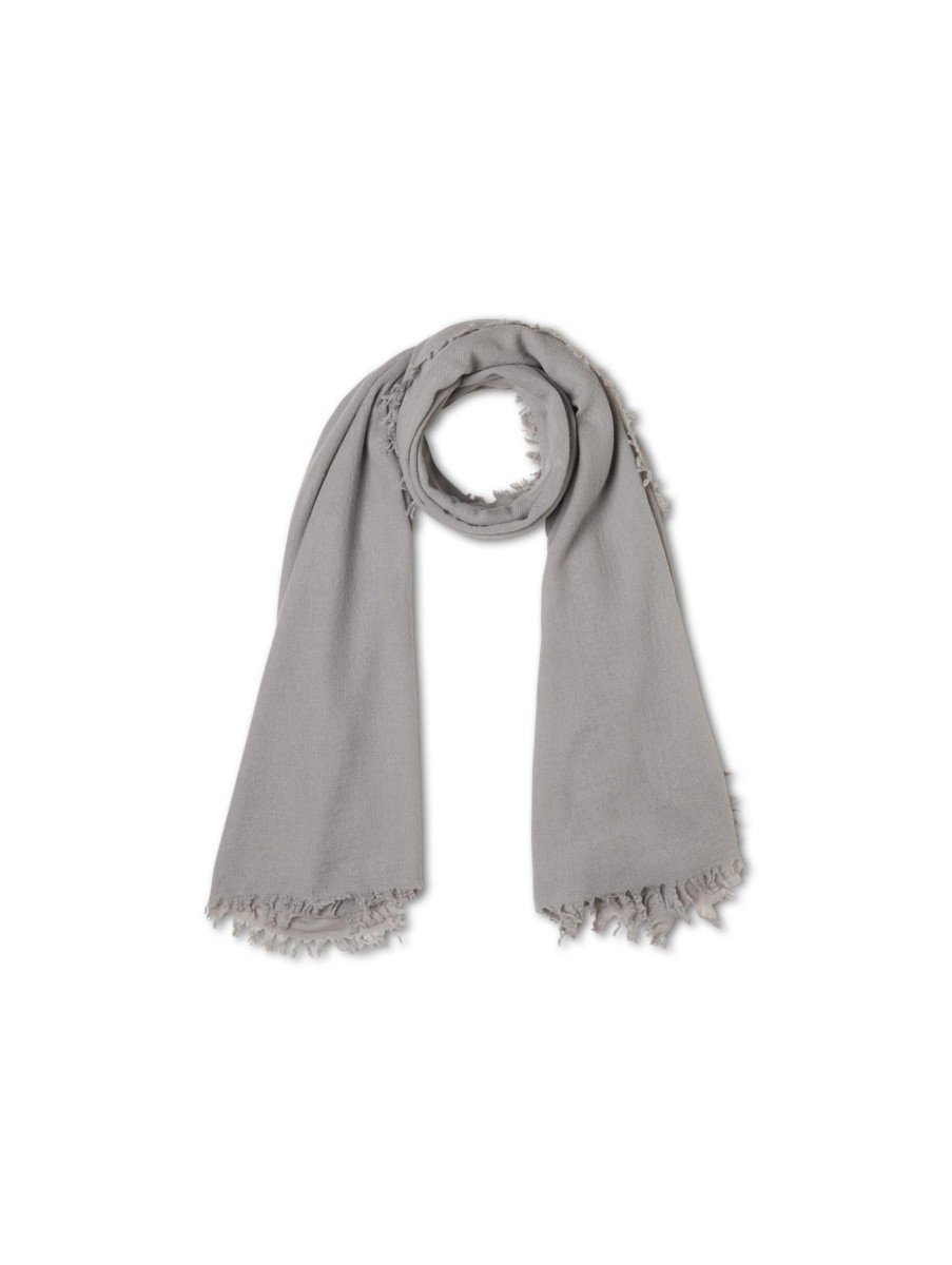 Frauen Velvet Saint Fields Schals & Tucher | Schal Aus Merinowolle Taupe