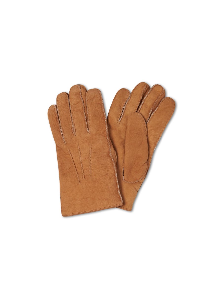 Manner Paul Kehl Handschuhe | Handschuhe Aus Lammfell Cognac